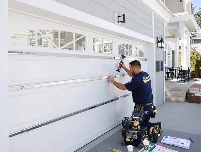 Professional garage door installation by Hanson Garage Door Repair in Hanson